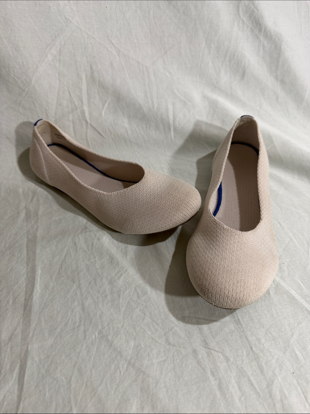 Rothy’s Women's Ballet Flats in Light Beige